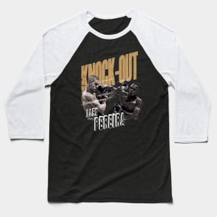 knock out alex pereira Baseball T-Shirt